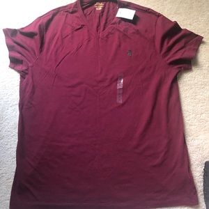 Burgundy Men’s Polo Tee